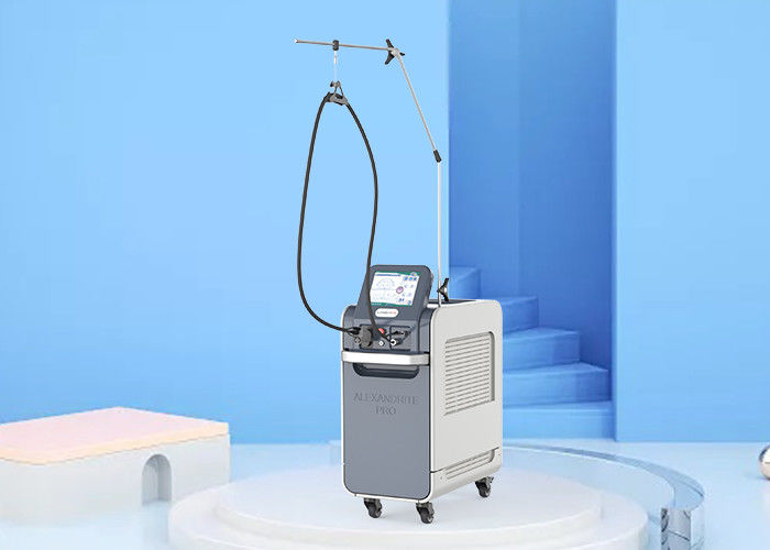 دستگاه لیزر موهای زائد رنگ خاکستری 755 نانومتری Alexandrite Gentlelase Pro 3680 وات