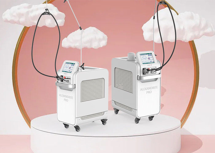 Cryo Cooling G.E.N.T.L.E-M.A.X Pro Laser ND Yag 1064nm Alexandrite 755nm مورد تایید TUV